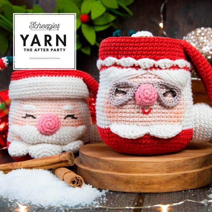 Scheepjes Yarn The After Party mr Claus nr. 159 closeup